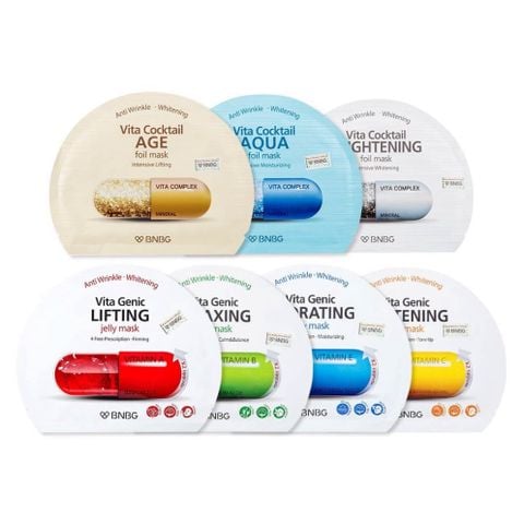 Combo Trọn Bộ 7 Mặt Nạ Dưỡng Da Cao Cấp BNBG Mask 30ml