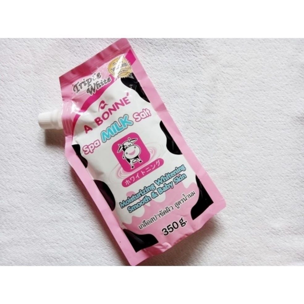 Muối Tắm Sữa Bò Tẩy Tế Bào Chết A Bonne Spa Milk Salt Thái Lan 350 gram