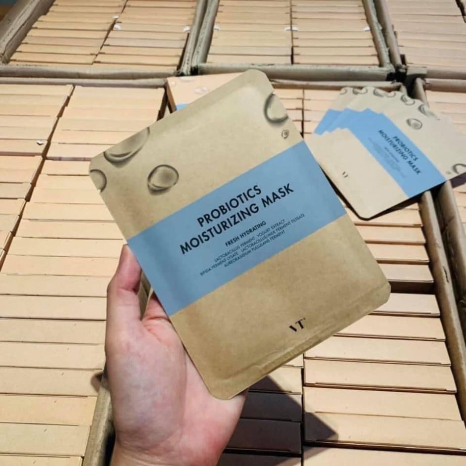 Mặt Nạ Dưỡng Ẩm Trắng Da VT Probiotics Moisturizing Mask