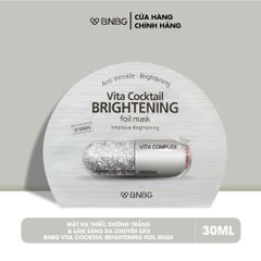 Mặt Nạ Dưỡng Sáng Da Chuyên Sâu BNBG Vita Cocktail Brightening Foil Mask Intensive Whitening 30ml