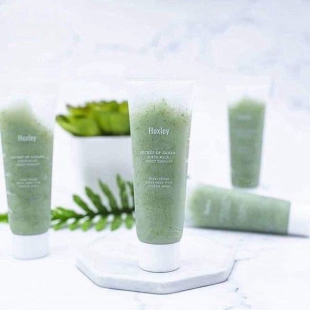 Mặt Nạ Tẩy Tế Bào Chết Dưỡng Da Chiết Xuất Từ Xương Rồng Huxley Scrub Mask Sweet Therapy 120g