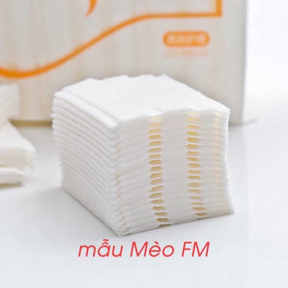 Bông Tẩy Trang 222 miếng FM Cotton Pads 3 Lớp LATUBO