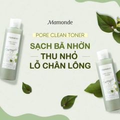 Nước Hoa Hồng Chiết Xuất Rau Diếp Cá Làm Sạch Dầu Ngăn Ngừa Mụn Mamonde Pore Clean 250ml