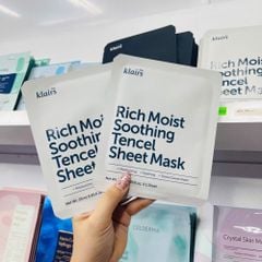 Mặt Nạ Giấy Dưỡng Ẩm, Bảo Vệ Da Klairs Rich Moist Soothing Tencel Sheet Mask 25ml