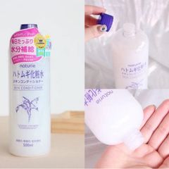 Nước Hoa Hồng Dưỡng Ẩm Chiết Xuất Ý Dĩ Naturie Hatomugi Skin Conditioner 500ml