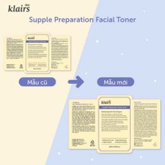 Nước Hoa Hồng Dưỡng Ẩm Se Khít Lỗ Chân Lông Klairs Supple Preparation Facial Toner 180ml