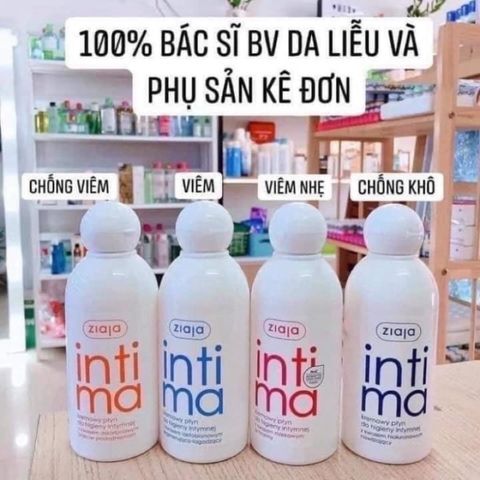 Dung Dịch Vệ Sinh Phụ Nữ Intima Ziaja Ba Lan 200ml Chính Hãng
