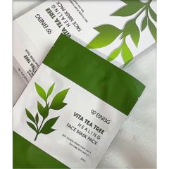 Mặt Nạ Tràm Trà Thải Độc Da Giảm Mụn BNBG Vita Tea Tree Healing Face Mask Pack 30ml