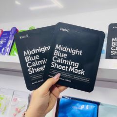 Mặt Nạ Dịu Mát Da Dear Klairs Midnight Blue Calming Sheet Mask 25ml