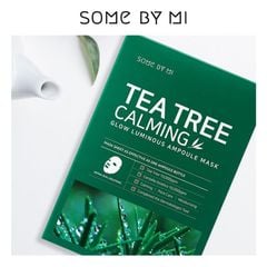 Mặt Nạ Chiết Xuất Tràm Trà Làm Dịu Da, Giảm Mụn Some By Mi Tea Tree Calming Sheet Mask 25g