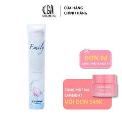 Bông tẩy trang Emily Wattepads Đức 120 miếng