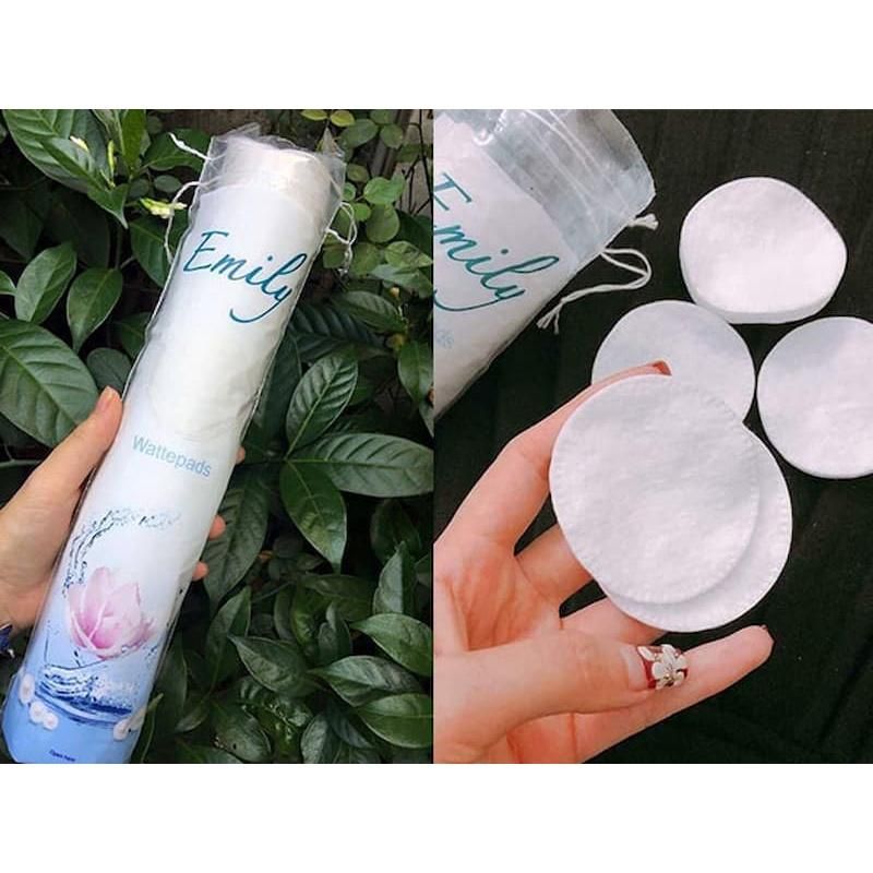 Bông tẩy trang Emily Wattepads Đức 120 miếng