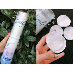 Bông tẩy trang Emily Wattepads Đức 120 miếng
