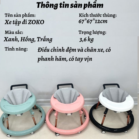  Xe tập đi cho bé Zoko 