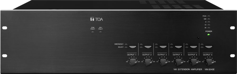  Tăng âm mở rộng 6 vùng loa công suất 360W: VM-3360E CE 