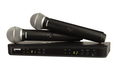  Bộ Micro không dây SHURE BLX288A-PG58 