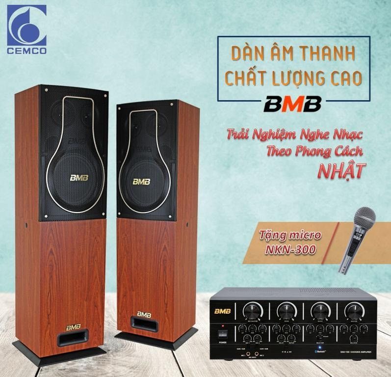  Combo âm thanh Karaoke BMB CSH-200 