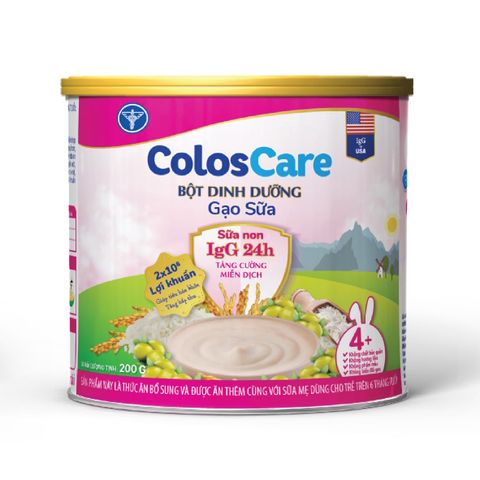 Bột Ăn Dặm Nutricare Coloscare Gạo Sữa Igg 300
