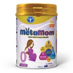 Sữa Bột Nutricare Metamom Vanilla Công Thức ÍT Ngọt, Giảm Béo 900g