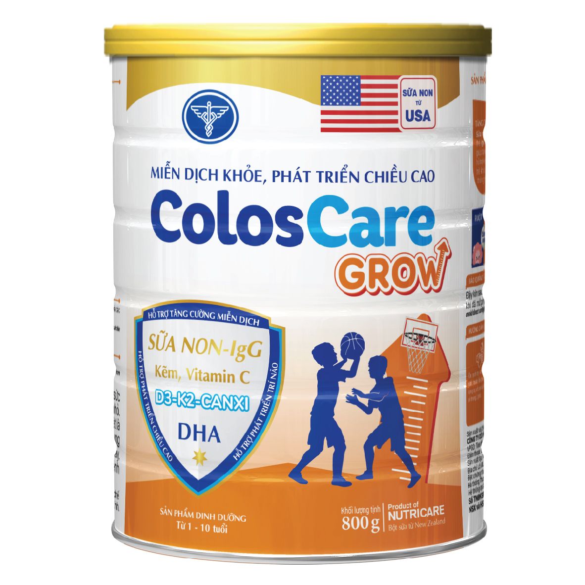  SỮA BỘT COLOSCARE GROW + 