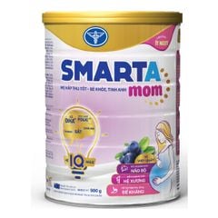 Sữa Bột Nutricare Smarta Mom Hương Việt Quất Ít Ngọt, Tăng Cường Đề Kháng Cho Thai Kỳ 900g
