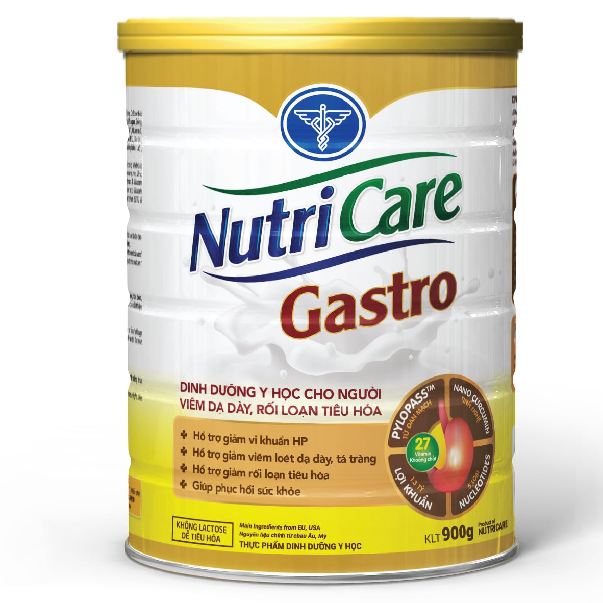 Sữa Bột Nutricare Gastro Bổ Sung Dinh Dưỡng Cho Người Viêm Loét Dạ Dày 900g