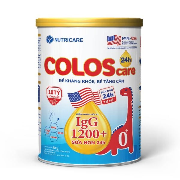  Sữa bột COLOSCARE 24H 0+ 