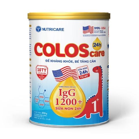 Sữa Bột Nutricare Coloscare 24h 1+ Bổ Sung Sữa Non Tăng Cường Đề Kháng Cho Bé 800g
