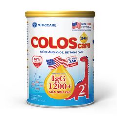 Sữa Bột Nutricare Coloscare 24h 2+ Bổ Sung Sữa Non Tăng Cường Đề Kháng Cho Bé 800g