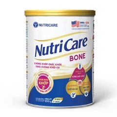Sữa Bột Nutricare Bone Tăng Khối Cơ, Hỗ Trợ Xương Khớp Chắc Khỏe 850g