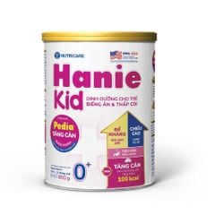 Sữa Bột Nutricare Hanie kid 0+ Sữa Non 24h Tăng Cường Đề Kháng Và Dưỡng Chất Cho Bé 800g