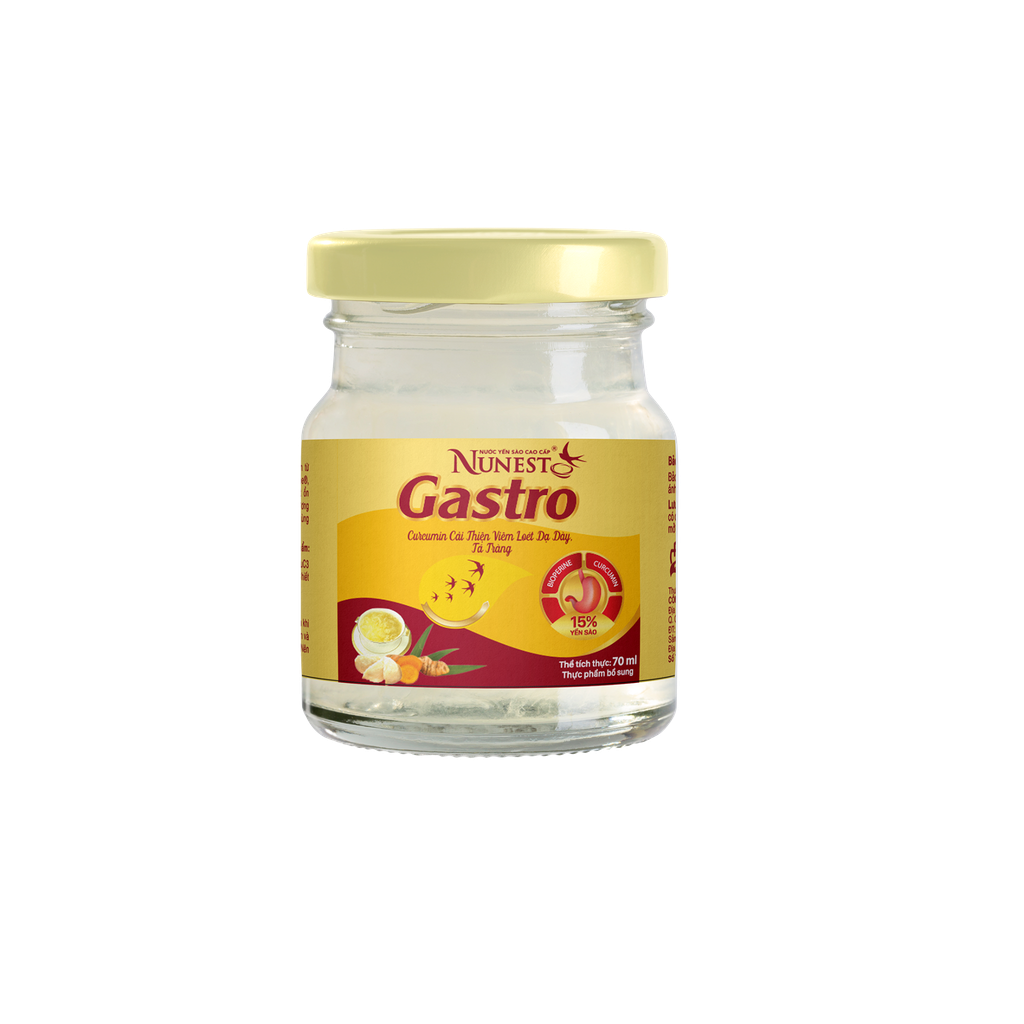 Nước Yến Sào Cao Cấp Nunest Gastro Dinh Dưỡng Cho Người Viêm Loét Dạ Dày Tá Tràng