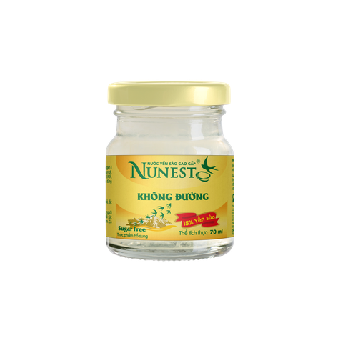 Nước Yến Sào Cao Cấp Nunest Không Đường Tốt Cho Người Bị Tiểu Đường