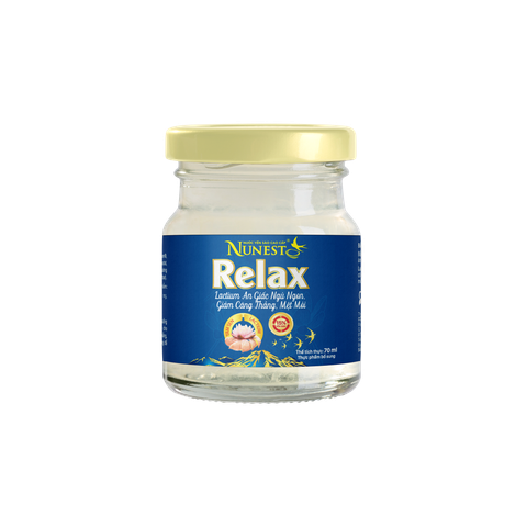 Nước Yến Sào Cao Cấp Nunest Relax Hỗ Trợ Ngủ Ngon, Giảm Căng Thẳng Mệt Mỏi
