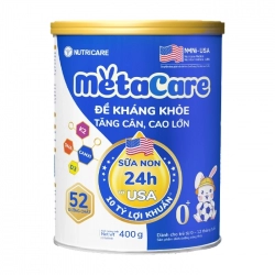 Sữa Bột Nutricare Metacare 0+ Bổ Sung Dinh Dưỡng Giúp Bé Phát Triển Toàn Diện 800g