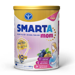 Sữa Bột Nutricare Smarta Mom Hương Việt Quất Ít Ngọt, Tăng Cường Đề Kháng Cho Thai Kỳ 900g