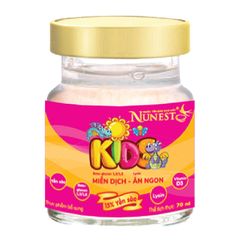 Nước Yến Sào Cao Cấp Nunest Kid  15% Yến Sào Bé Ăn Ngon, Tăng Cường Miễn Dịch