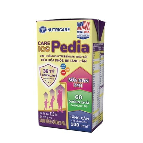 SỮA BỘT PHA SẴN CARE 100 PEDIA