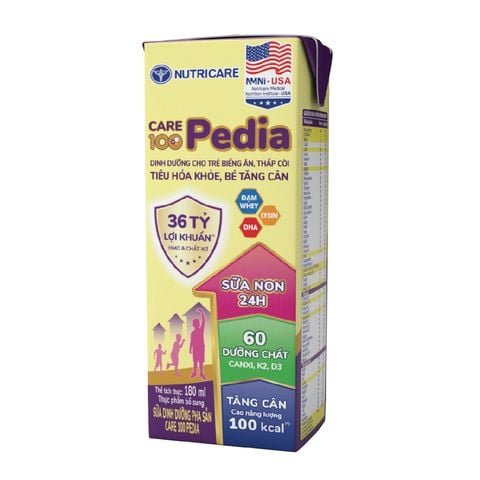SỮA BỘT PHA SẴN CARE 100 PEDIA