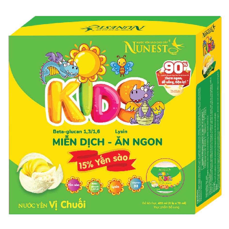  NUNEST KID VỊ CHUỐI 