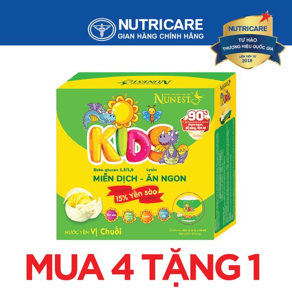  NUNEST KID VỊ CHUỐI 