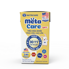 Sữa Bột Pha Sẵn Nutricare Metacare Opti Hỗ Trợ Tiêu Hóa, Phát Triển Toàn Diện Cho Bé (Thùng 48 Hộp)
