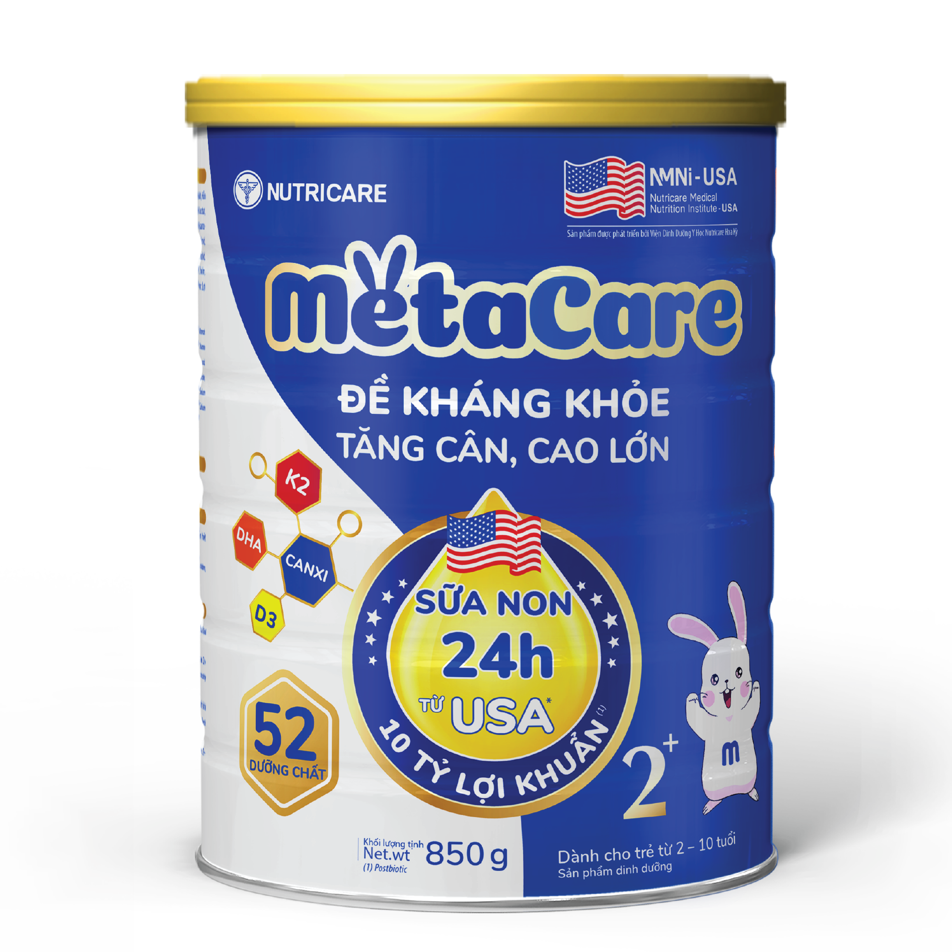  Sữa Bột METACARE 2+ 