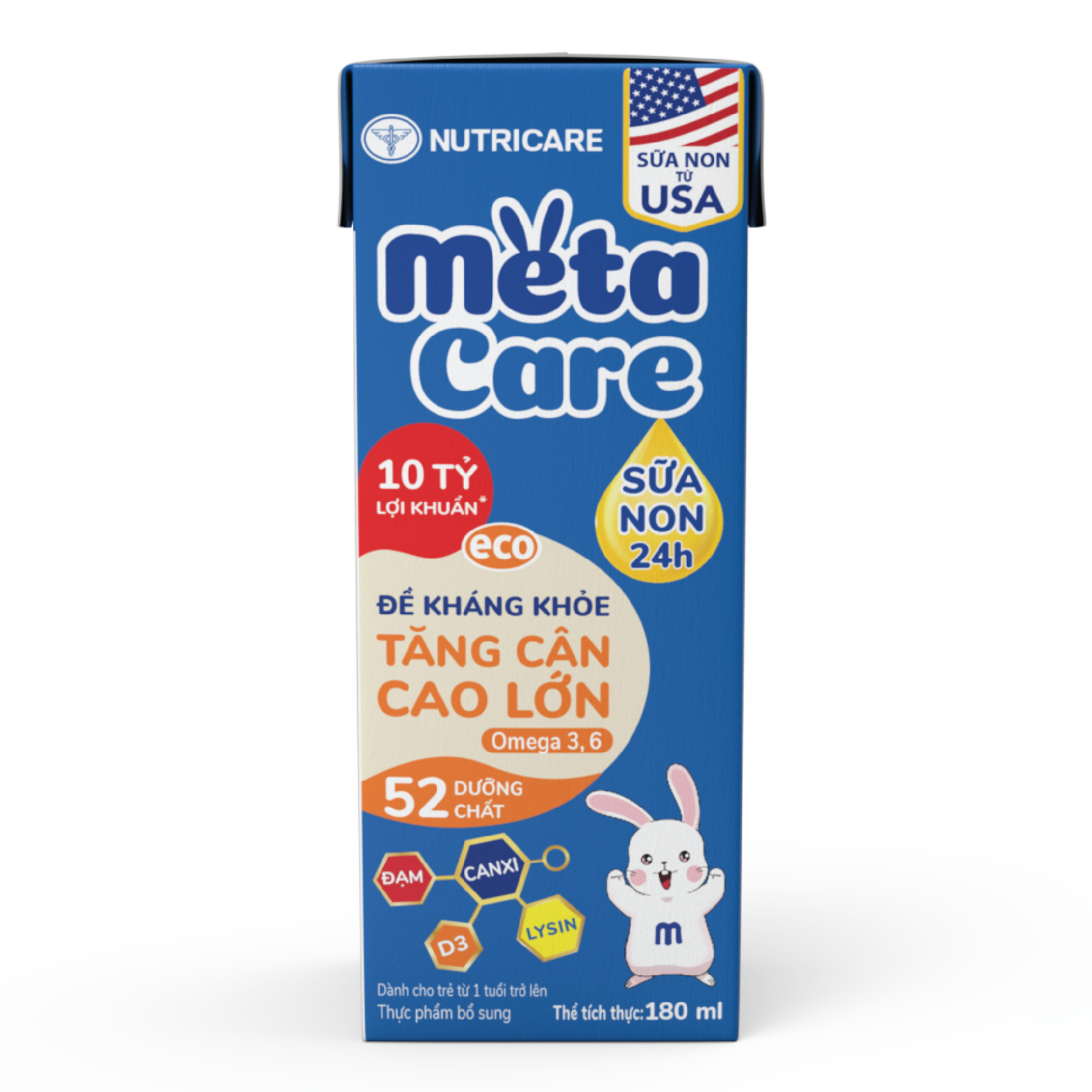  Sữa Bột Pha Sẵn METACARE 