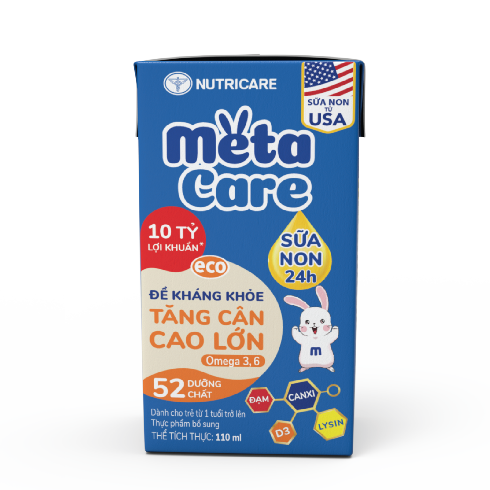  Sữa Bột Pha Sẵn METACARE 