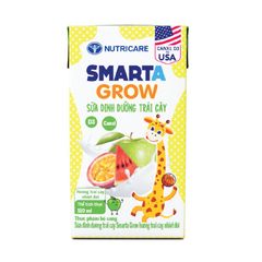 Sữa Trái Cây Nutricare Smarta Grow Trái Cây Nhiệt Đới (Thùng 48 hộp)