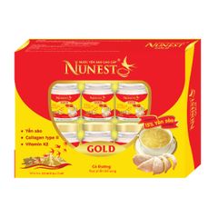 Nước Yến Sào Cao Cấp Nunest Gold Bổ Sung Dinh Dưỡng Cho Người Suy Nhược Cơ Thể, Kém Ăn