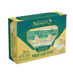 Nước Yến Sào Cao Cấp Nunest Ngọc Lục Bảo 26% Yến Sào Tự Nhiên Tăng Cường Sức Khỏe