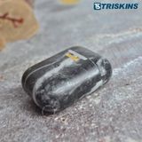  Dán skin Airpod | Marble Black 