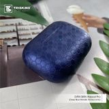  Dán skin Airpod | Blue Honeycomb 